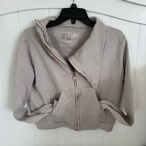 Frank & Eileen Light Gray Sweater Jacket